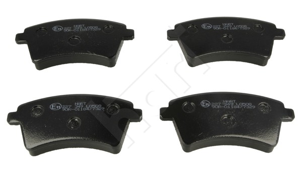 Vorderachse Hart 227 349 Bremsbelagsatz, Scheibenbremse FüR MERCEDES-BENZ,RENAUL-image