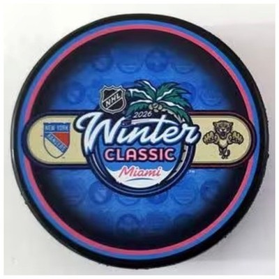 2026 NHL Winter Classic Puck - New York Rangers vs Florida