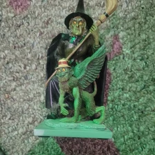 Bradford Exchange Wizard of Oz Bookend Wicked Witch Monkey LIMITED EDITION NIB!!