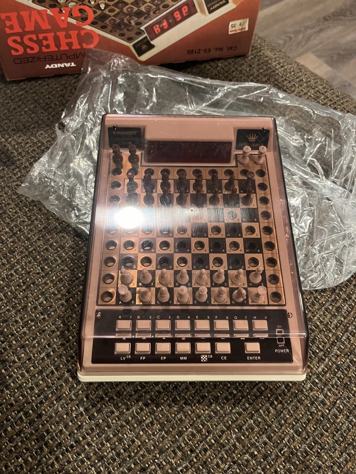 Radio Shack Portátil Computarizado Tandy 60-2175 Probado ¡Funciona! COMPLETO Foto 4 de 4