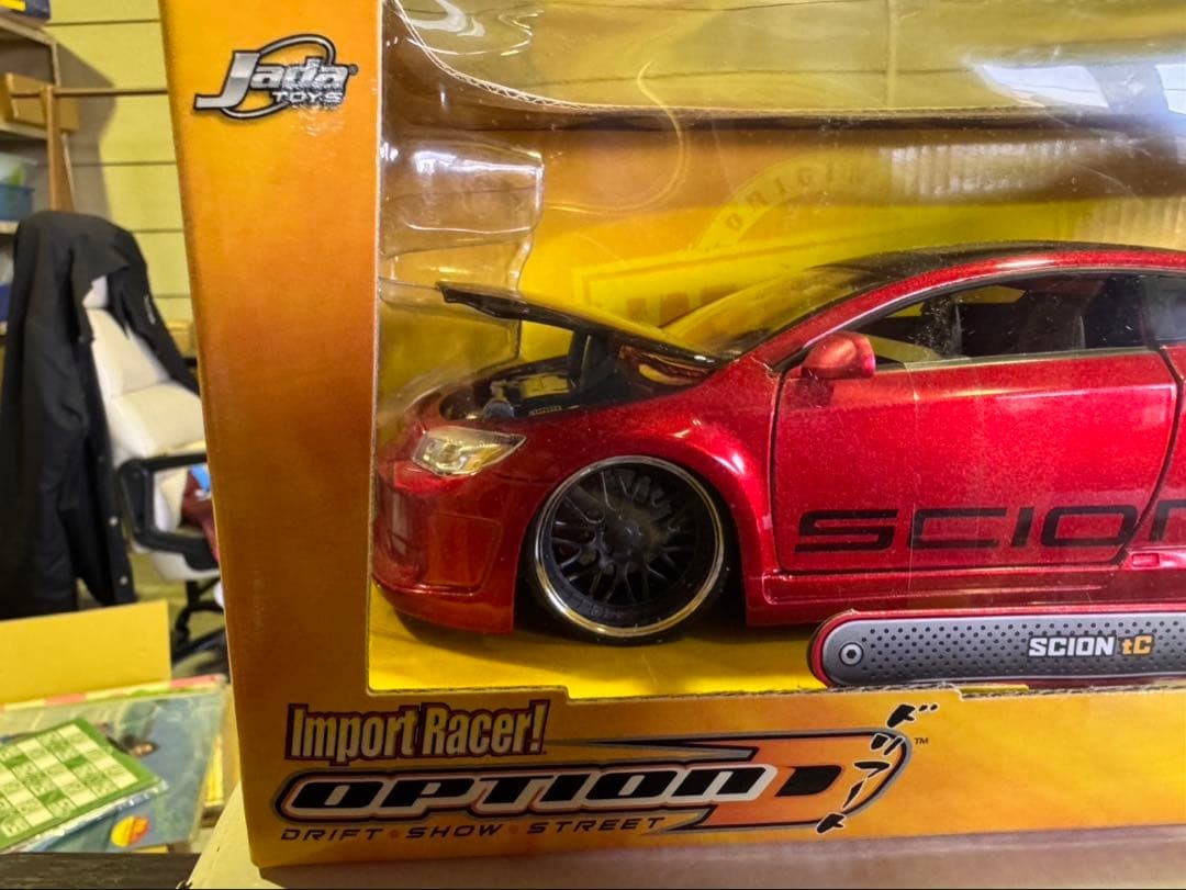 ミニカー sa583 NEW Jada Toys - Red SCION tC Jada s Red SCION tC Die Cast 1:24 Model, | eBay