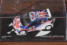 ALTAYA PEUGEOT 207 S2000 ZERO MEEKE NAGLE CURITIBA RALLY 2010 BOXED 1/43