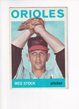 1964 Topps #382 WES STOCK (#1)