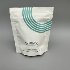 New Nutrafol Women's Balance Hair Growth 120 Caps/Refill Sealed Exp 05/2027
