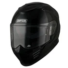 Simpson Venom (bandit) Plain Matt Black