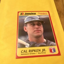 Cal Ripken Jr. 1991 Jimmy Dean Signature Edition # 15