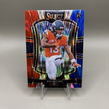 Panini Select 2025 Pat Bryant Premier Level Denver Broncos Football #112 Card