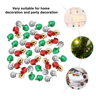 400 Pcs Glocken Zum Basteln Weihnachts -Glocken -Anhänger Hängeglocke
