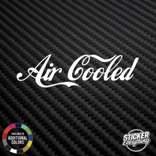 Air Cooled 8 Vinyl Decal Sticker Fits Vw Bug Vag Stance Porsche Truck Bus