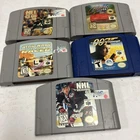 Lot Of 5 Nintendo 64 Game Cartridge - Star Wars Agent 007