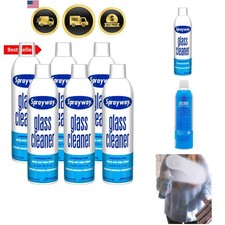 Glass Cleaner with Foaming Spray for a Streak-Free Shine for Home and Automot...