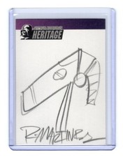 Star Wars Heritage 2005 Topps Artist Sketch Card Randy Martinez 1/1 Droid (b)