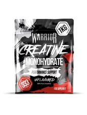 Warrior Creatine Monohydrate Powder 1kg Pure Micronised (333 Servings) | Creatin