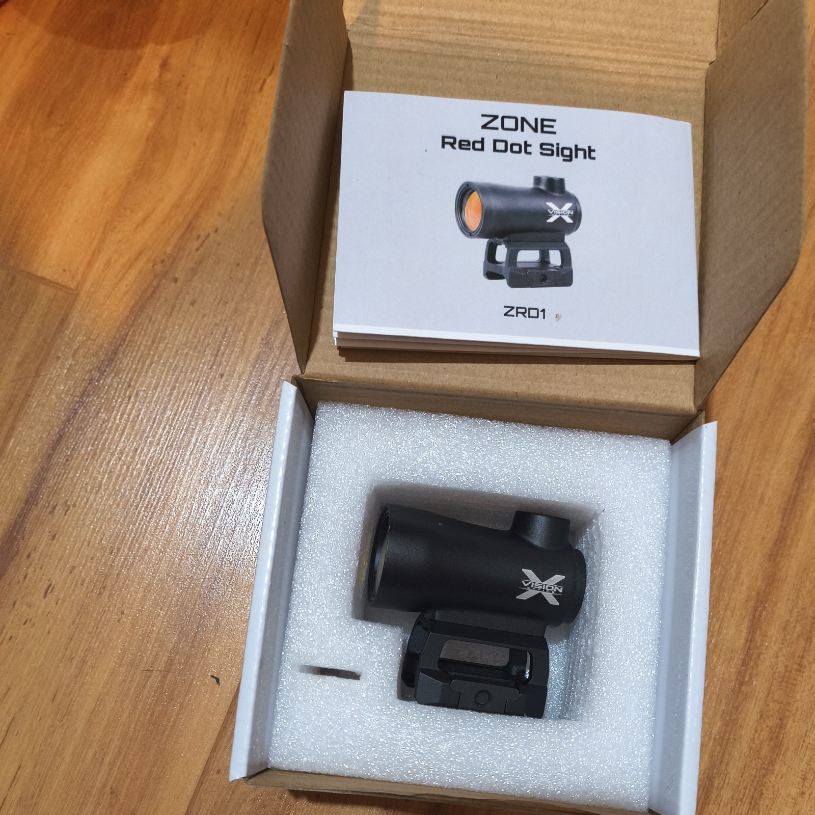 X-Vision ZRD1 2MOA Red Dot Reflex Sight Brand New Open Box Complete | eBay
