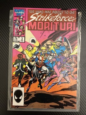 Strikeforce: Morituri #3 (Marvel Comics February 1987)
