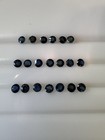 Lot Of 20 Pieces Loose Natural Blue Sapphires Round 3.5 MM. Weight 5.14 Carats. — photo 4