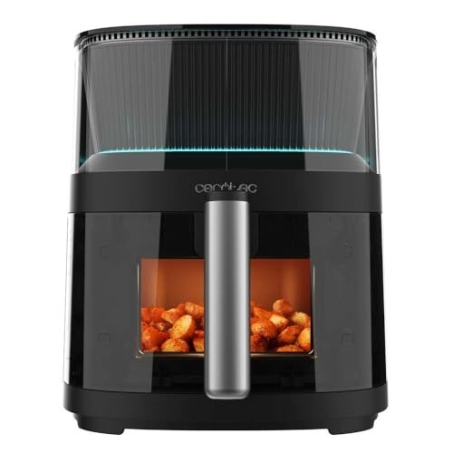 Cecotec Cecofry Neon 5000 Friggitrice ad Aria, 5 L, Spruzzo d'Acqua per una Cott foto 2