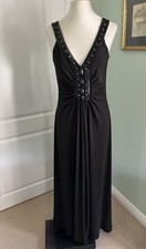 Wallis Black Evening Gown Size 12