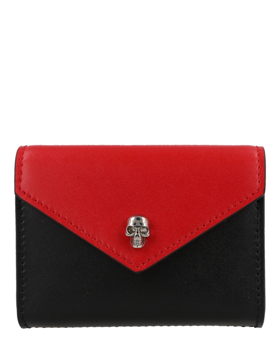 カードケース・名刺入れ Alexander Mcqueen Small Leather Goods Alexander McQueen Unisex-Adult Skull Leather Playing Card