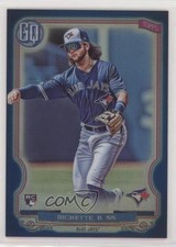 2020 Topps Gypsy Queen Box Topper Chrome Indigo Refractor 3/150 Bo Bichette v9t