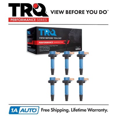 TRQ Ignition Coil Set For Expedition Explorer F-150 Taurus Transit MKS Navigator