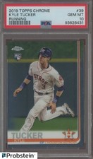 #4 2019 Topps Chrome #39 Kyler Tucker Running Houston Astros RC Rookie PSA 10