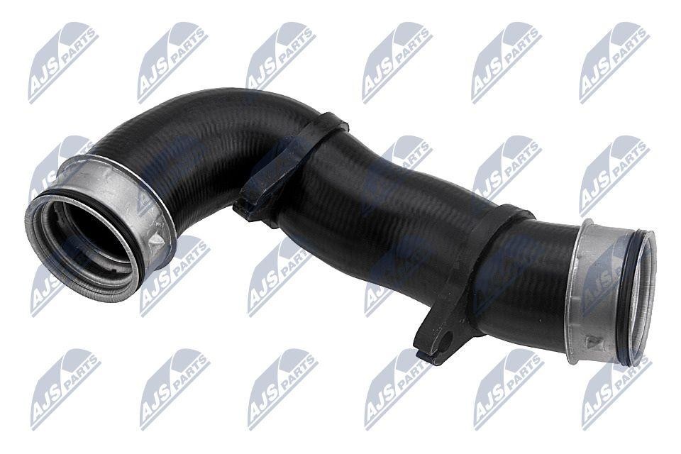 NTY Charge Air Hose GPP-WW-034 for Seat VW, Top Intercooler, Reinforced