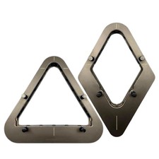 Professional Billiard Rack System 8/9-Ball Diamond/Triangle Pool Racks Ball Rack