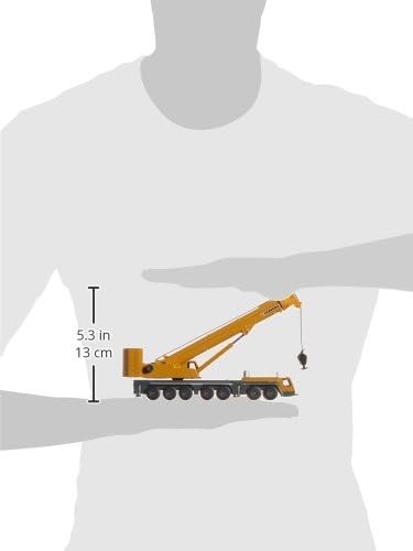 siku 1886, Liebherr Mobile Crane, 1:87, Metal,Plastic, Yellow, Movable parts - Picture 3 of 10