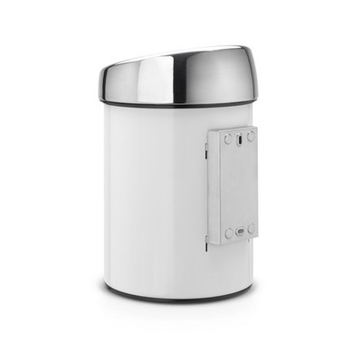 Touch Bin 3 L mit Kunststoffeinsatz/White
