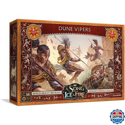 ASOIAF Tabletop Miniatures Game: Dune Vipers Unit Box - Deadly Fast! NEW!