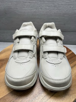New Balance Walking Shoes  Beige 577 V1 Hook&Loop Leather WW577VB Women 8.5 B