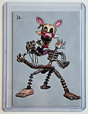 Mangle Limited Edition Artist Signed "Five Nights At Freddy's" Trading Card 2/10