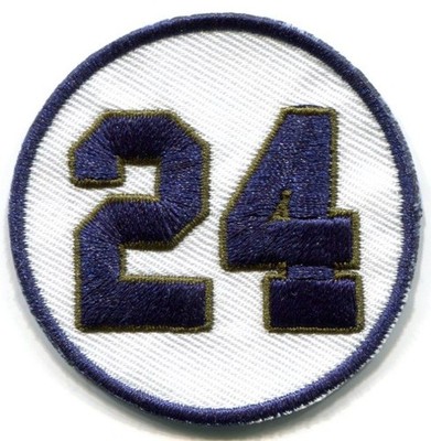 KEN GRIFFEY JR #24 JERSEY SEATTLE MARINERS IRON ON PATCH 2''