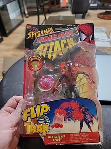 スパイダーマン ウェブトラップ フィギュア トイビズ スパイダーマン ウェブトラップ モンスタースパイダー