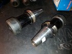 2x TECHNIKS CAT40 TG100 4" COLLET CHUCK 23016 Bearing Clamping Nut Bridgport CNC — photo 6