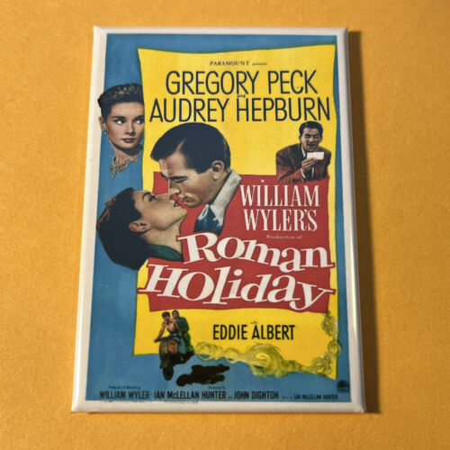 Roman Holiday (1953) 2" x 3" Movie Poster Magnet - Imagen 1 de 2