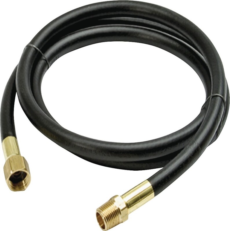 Mr Heater F276124 5 Foot Propane Hose Assembly 3/8" Thread Low Pressure 3784998