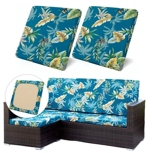 2/4/6/8 Stck. Terrasse Stretch Sofa Kissenbezüge Outdoor Kissen Schutz Bezug USA - Bild 6 von 33
