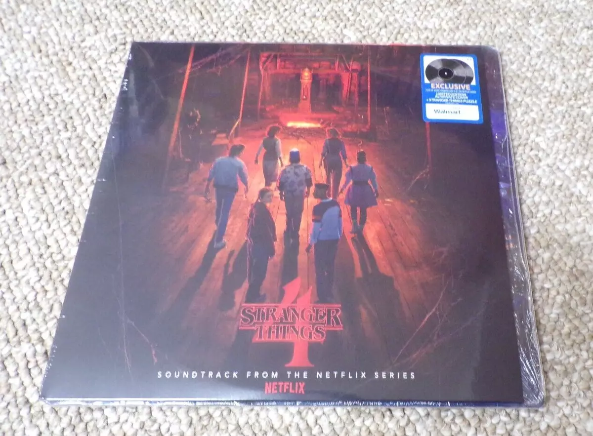 Stranger Things Season 4 Soundtrack 2LP Vinyl  Edition