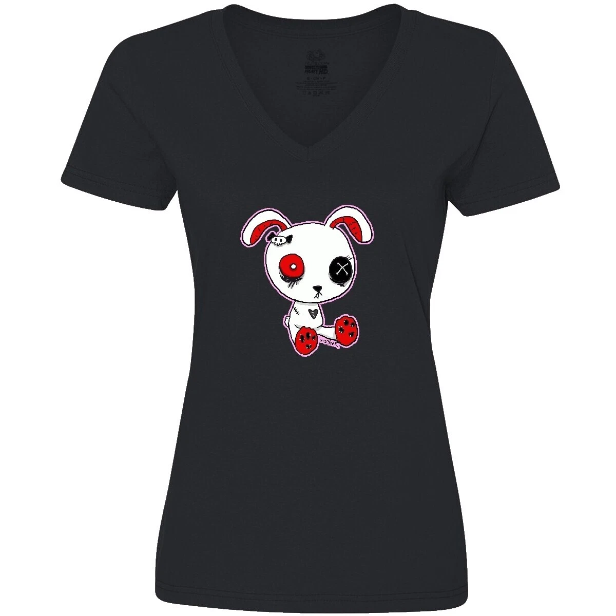 Cotton Gothic T-Shirt Tops for Women