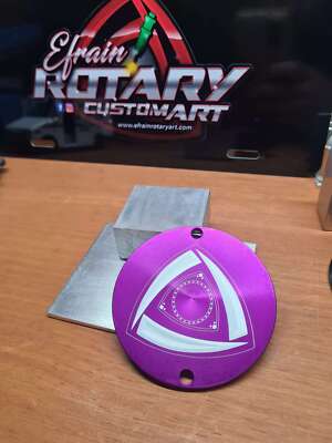 Ignition Cap Cover Aluminum ERArt Rotor-Purple