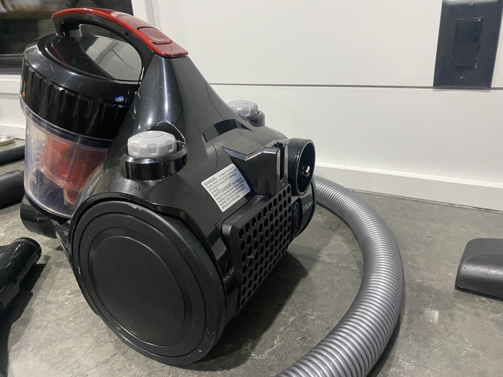 Eureka WhirlWind Bagless Canister Vacuum Cleaner, Lightweight, Blue