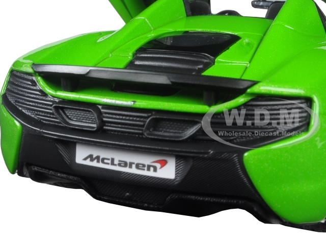 MCLAREN 650S SPIDER GREEN 1:24 DIECAST MODEL CAR BY MOTORMAX 79326