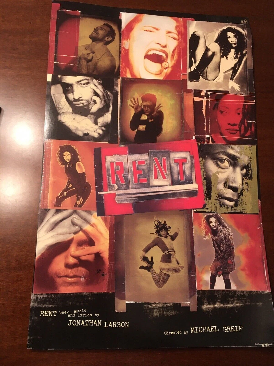 Rent Original Cast Poster