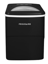 Frigidaire, 26 Lbs. Countertop Ice Maker, Bullet Shaped Ice, Black