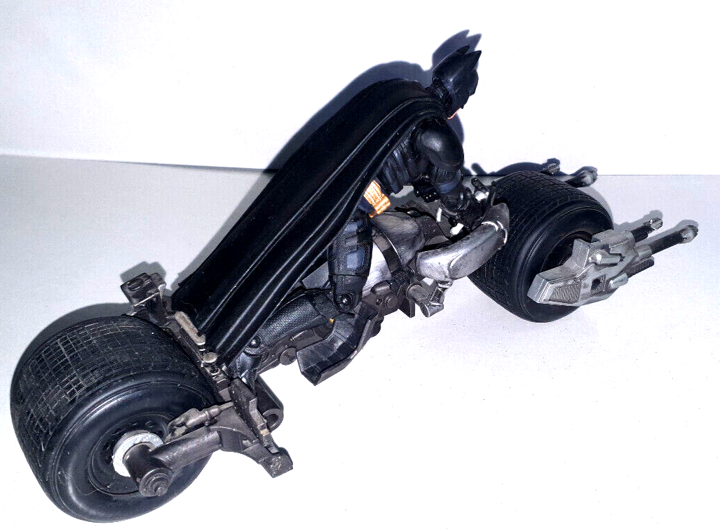 Batpod + Batman (The Dark Knight Movie Masters DC) Mattel (2008) Bike ...