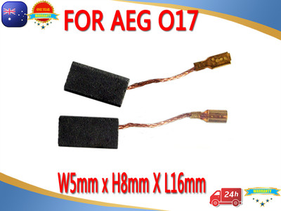 Carbon Brushes For AEG 017 279375 KSS2.5 WS601 WS602 WS632 Grinder 5X8X16mm OZ 