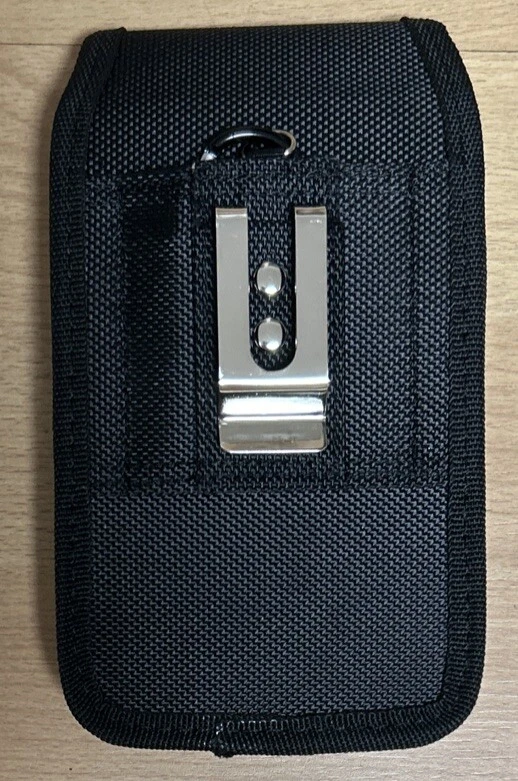 Gently Used Large Universal Cell Phone Case For Belt + Carabiner Clip - Image 2 of 4