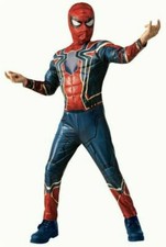 NWT Youth Sizes Large Iron Spider Muscle Costume Halloween Dress Up
